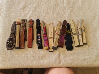 Lote 42 Correas Vintage - Piel Legítima
