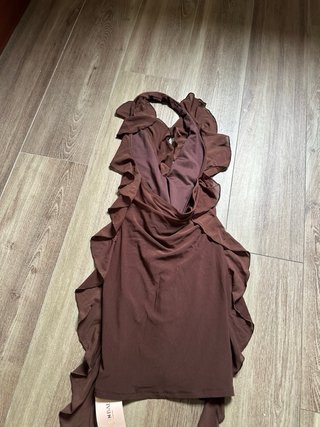 Vestido Shein Marrón Talla S