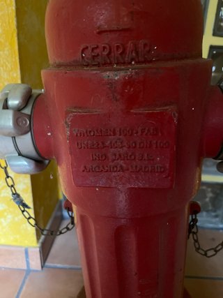 Hidrante Columna Seca Hierro Fundido Original