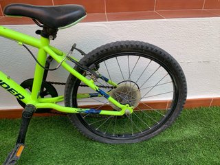 Bicicleta infantil Rockrider 20 6V