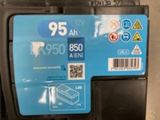 Batería Coche EXIDE 95Ah 850A