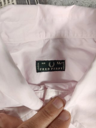 Camicia Fred Perry Donna XL Rosa