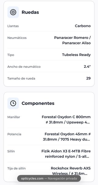 Bicicleta Eléctrica Forestal Siryon