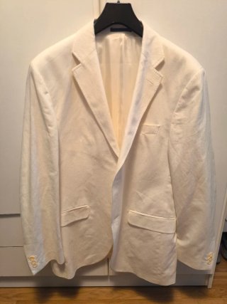 Americana caballero blanca