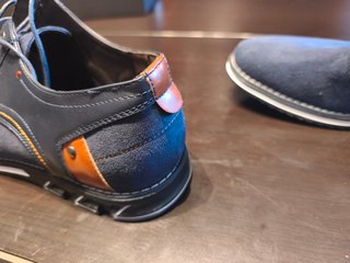 Zapatos de vestir hombre azul marino