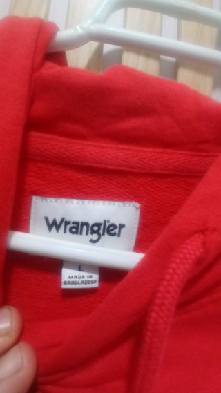 Sudadera Wrangler Roja