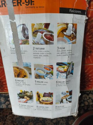 Robot de cocina KROER-9F Nuevo a Estrenar!