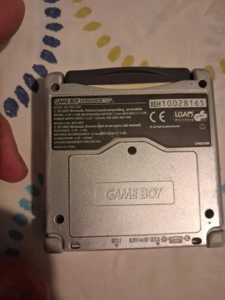 Lote Game Boy Advance SP + 6 juegos