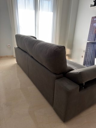 Sofá de 2 plazas gris