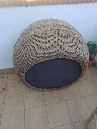Sillón de mimbre 1 plaza