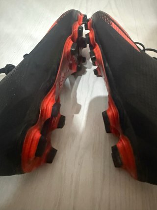 Zapatillas de fútbol Adidas Tacos Naranja Negro