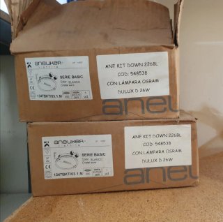 Lámpara empotrar Aneuker Serie Basic 226BL