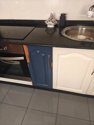 Muebles de cocina madera y metal
