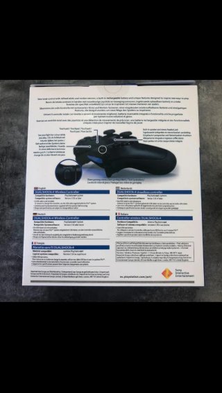 Mando PS4 Dualshock 4 Azul/Morado