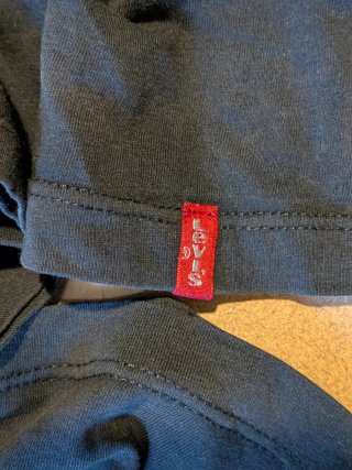 Camiseta Levi's básica negra Talla L