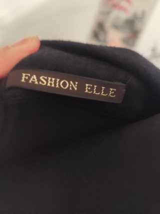 Vestido camisero algodón negro Talla M