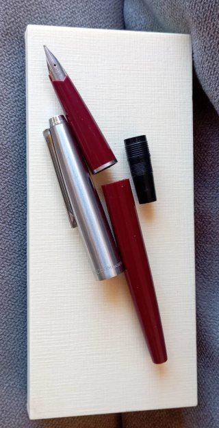 Pluma y bolígrafo Inoxcrom 77