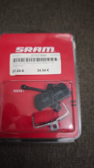 Pastillas Freno Disco SRAM Orgánicas CADA JGO 20€