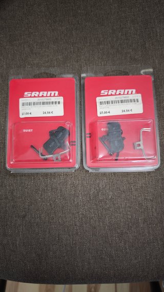 Pastillas Freno Disco SRAM Orgánicas CADA JGO 20€