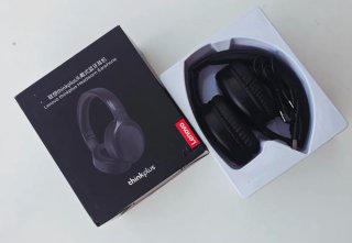 Auriculares Bluetooth Lenovo Negros