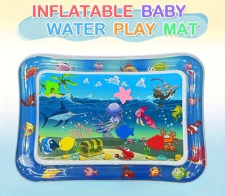 Alfombra de agua interactiva para bebés nueva