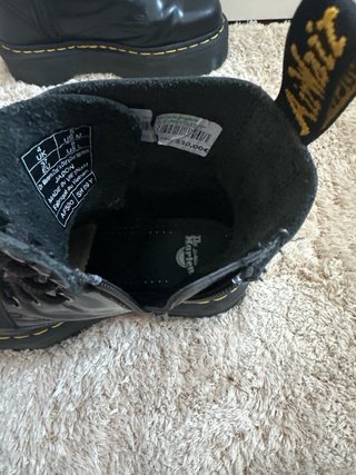 Botas Dr. Martens con plataforma negras