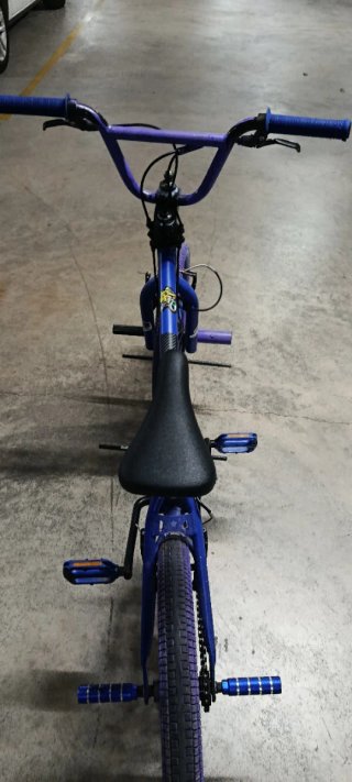 Bicicleta BMX Azul Decathlon