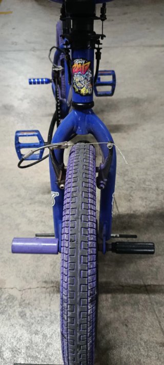 Bicicleta BMX Azul Decathlon
