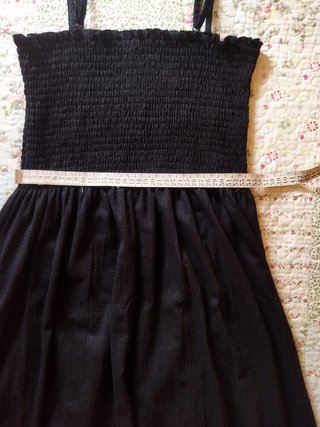 Vestido negro tirantes