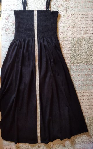 Vestido negro tirantes