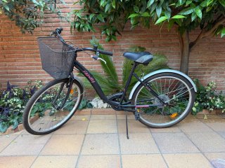Bicicleta Paseo Mujer Fairway Negra