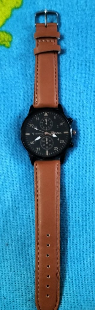 Reloj Caballero Nuevo Negro/Marrón 8 euros negoci