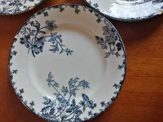 4 Piatti Ceramica Laveno Primi '900