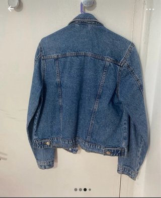 Chaqueta Vaquera Azul Pull&Bear Talla M
