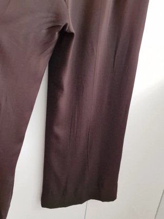 Pantalón fluido marrón chocolate