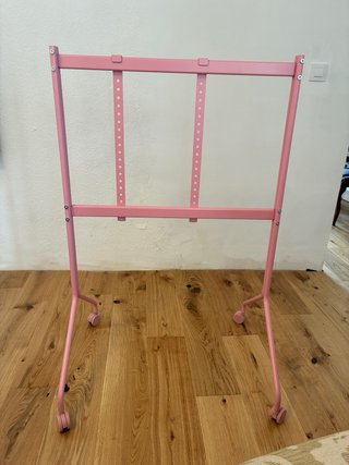 Soporte TV Móvil Rosa Nuevo