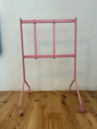 Soporte TV Móvil Rosa Nuevo