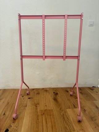 Soporte TV Móvil Rosa Nuevo