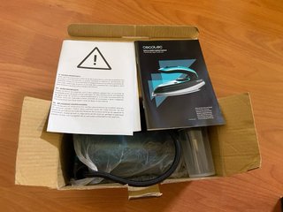 Plancha viaje Cecotec GoForce 8000 Folding X-Treme