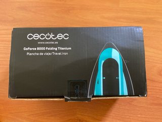 Plancha viaje Cecotec GoForce 8000 Folding X-Treme