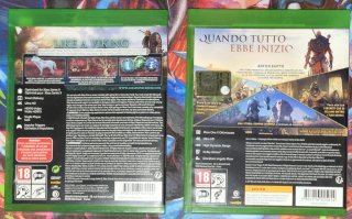 Lotto Giochi  Assassin's Creed Origins e Valhalla