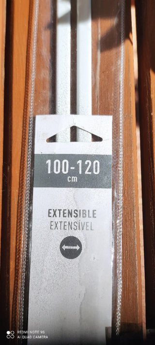 Barras Extensibles Cortina  3 medidas diferentes