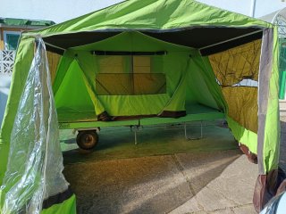 Remolque Comanche Tienda Convert Mini con avance