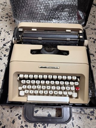 Olivetti Lettera 35 Máquina de Escribir Portátil