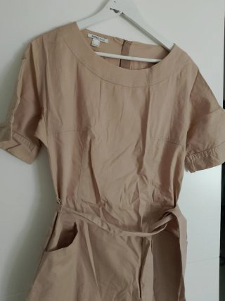 Vestido beige SuiteBlanco Talla M