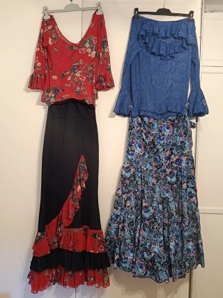 Trajes de Flamenca Sevillanas y complementos