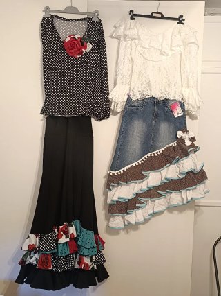 Trajes de Flamenca Sevillanas y complementos