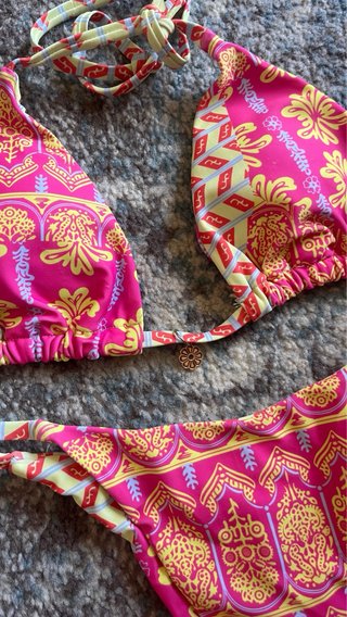 Bañador bikini estampado floral etnico boho