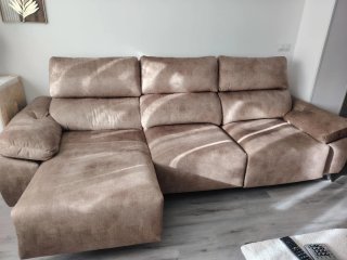 Sofá reclinable y extraíble, lavable