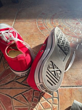 Converse All Star Rojas Talla 42